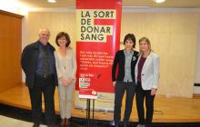Imatge de la presentació de la 13ª Marató de donació de sang de Reus