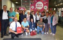 Imatge de la visita dels agents de viatges d'Alemanya a Reus