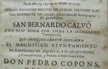 Imatge del llibre de 1735 que es presentarà aquest dijous