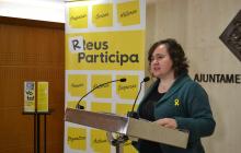 Imatge de la presentació de la fase de votació dels Pressupostos participatius a càrrec de Montserrat Flores