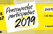 Imatge de la campanya de Pressupostos Participatius de Reus 2019