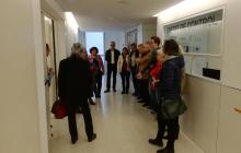Imatge visita residència avis Horts de Miró