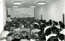 Imatge de la reunió del SERPPAC dins el Congrés de Cultura Catalana el 1977