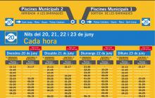 Horari bus nocturn barraques
