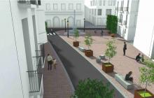 Imatge virtual de la nova plaça de la Sang