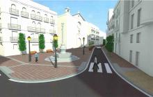 Imatge virtual de la nova plaça de la Sang
