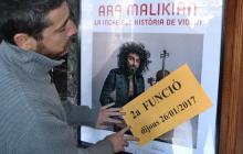 Foto cartell segona funció Malikian Teatre Fortuny