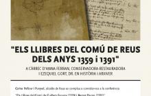 Cartell actes Arxiu de Reus a l'entorn de Sant Jordi 2019