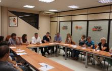 Imatge de la reunió de constitució de les taules sectorials