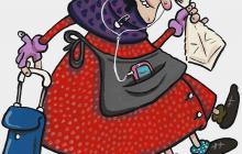 Imatge de la il·lustració de la Vella Quaresma d'aquest any 2017