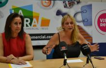 Imatge presentació campanya promoció Visit Reus Costa Daurada amb Montserrat Caelles (dreta) i Mayte Forján
