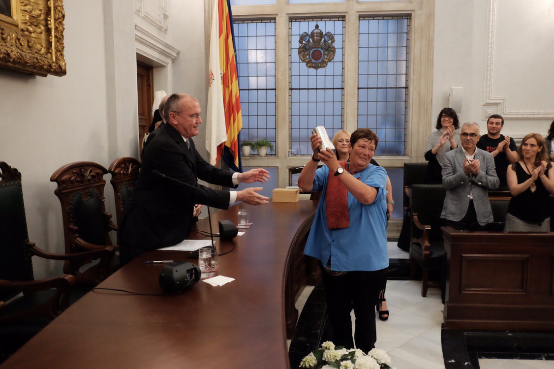 El Tro de Festa 2019, per a la portadora dels Gegants, Carme Latorre Vallès